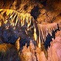 Crystal Cave Sequoia National Park California Background with Water