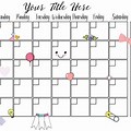 Cute Calendar Planner DIY