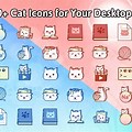 Cute Cat Desktop Icons