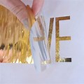 DIY Gold Foil Printing