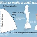 DIY Paper Doll Stand