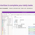 Daily Checklist Template OneNote