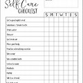 Daily Self-Care List