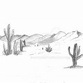 Death in the Desert Sketches