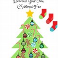 Decorate Your Own Christmas Tree Print