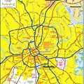 Detailed Map of Nashville TN