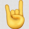 Devil Horns Hand. Emoji
