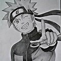 Dibujos De Anime Naruto a Lapiz