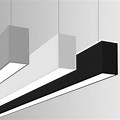 Direct/Indirect LED Linear Suspended