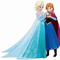 Disney Princesses Elsa and Anna