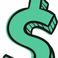 Dollar Symbol Cartoon PNG