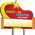 Drive in Movie Theater Clip Art