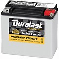 Duralast Gold Battery for Motorcycle