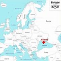 Eastern Europe Map Crimea