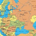 Eastern Europe Russia Map