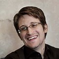 Edward Snowden with Bowl Cut