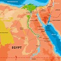 Egypt Geography Map