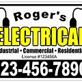 Electrical Technician Office. Sign