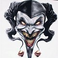 Evil Joker Tattoo Drawings