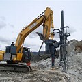 Excavator Rock Drill