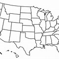 Extra Large Unlabeled United States Map Printable