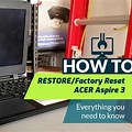 Factory Reset Acer Desktop Computer