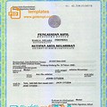 Family Certificate Indonesia