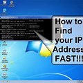 Find Your IP Address Windows 1.0