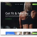Fitness Informative Website Template