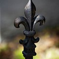 Fleur De Lis Wrought Iron