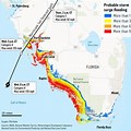 Florida Map and Hurricane Ian