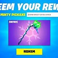 Fortnite Minty Pickaxe Codes
