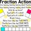 Fraction Action Poem