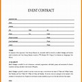 Free! Oregon Event Contract Template