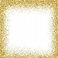 Free Transparent Background Gold Glitter