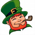 Funny Irish Leprechaun Clip Art
