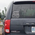Funny Minivan Bumper Stickers