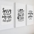 Funny Quotes Wall Art1378834789771