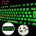 Glow in the Dark Keyboard Letters