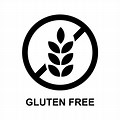 Gluten Free Logo Black and White