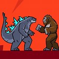 Godzilla Vs. Kong Clip Art