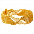 Gold Bangles 22K Bengali Design