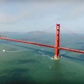 Golden Gate Bridge Drone