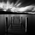 Grainy Black and White Landscape Photography