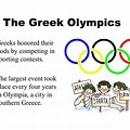 Greek Olympics Theme