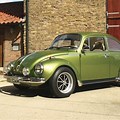 Green German Look VW Beetle 1303