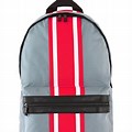 Grey Backpack Red Highlights