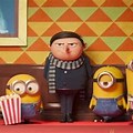 Gru Looking Out at Minions