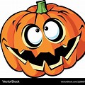 Halloween Evil Pumpkin Cartoon