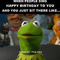 Happy Birthday Kermit Meme
